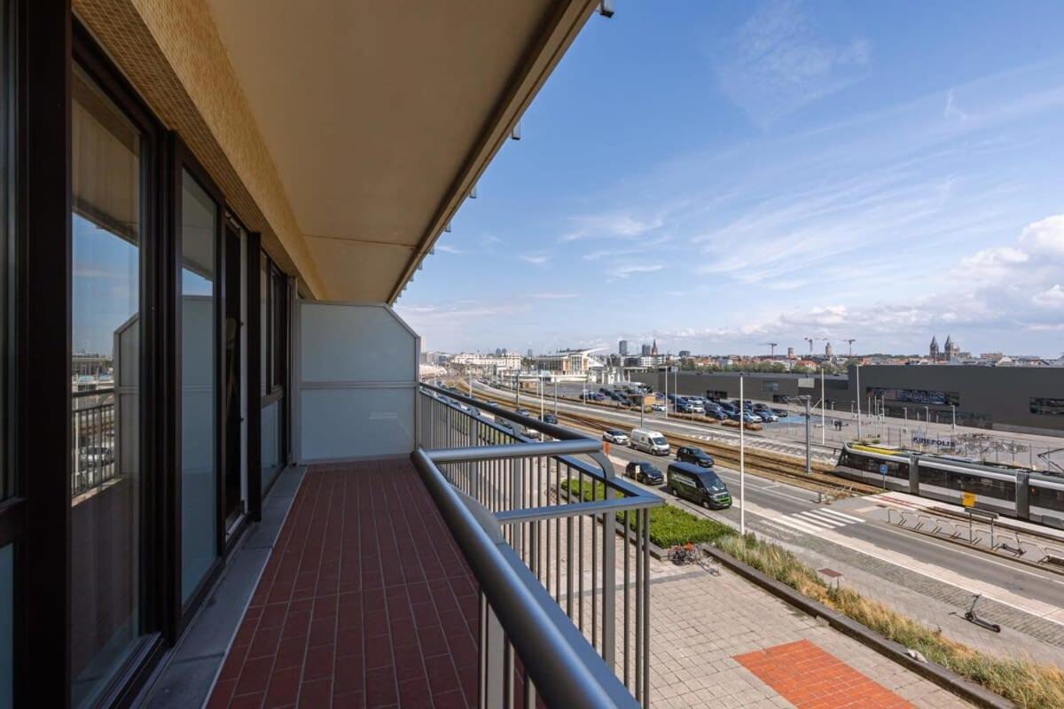 Huswell - Bright Seaview Apartment In Oostende Dış mekan fotoğraf