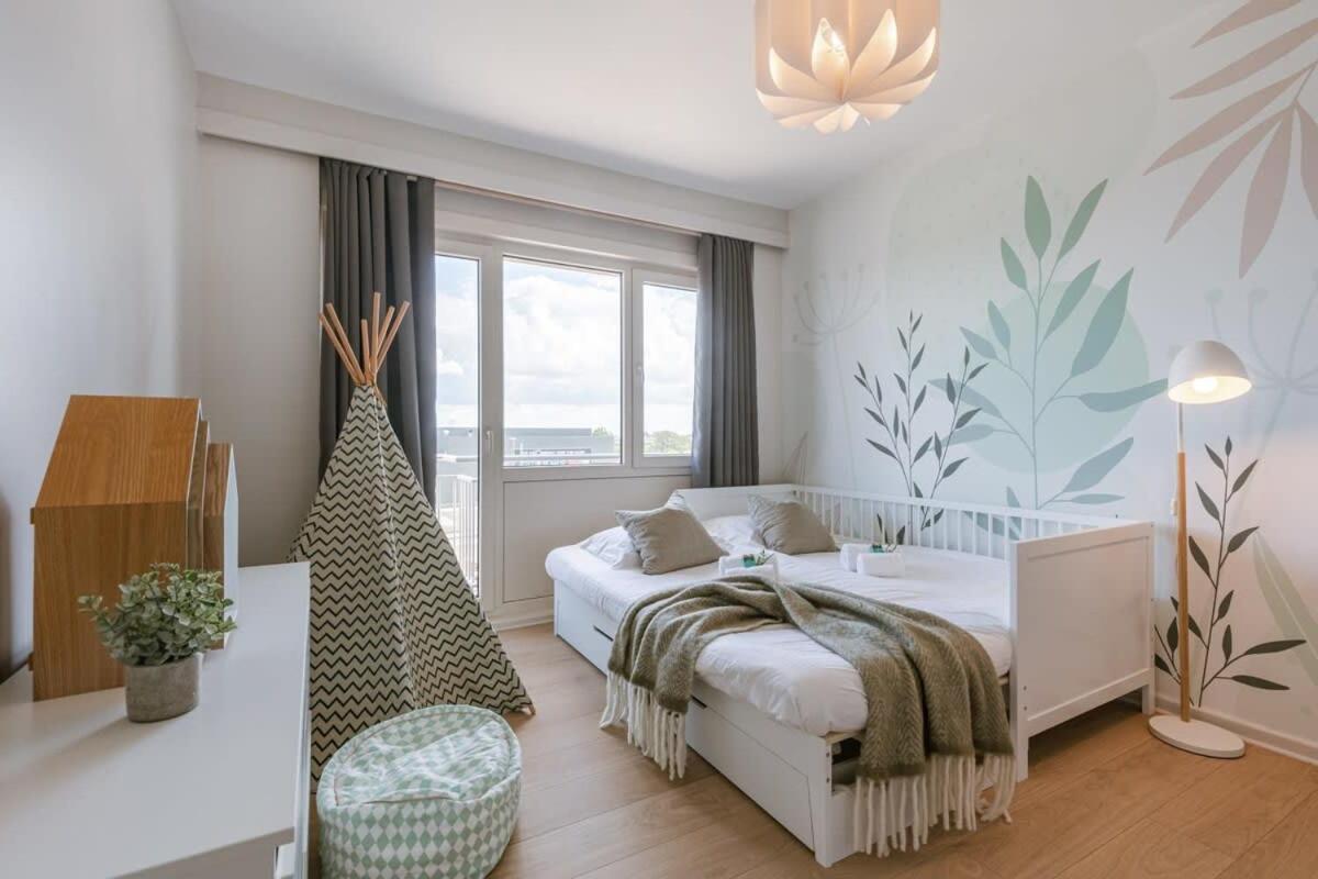 Huswell - Bright Seaview Apartment In Oostende Dış mekan fotoğraf